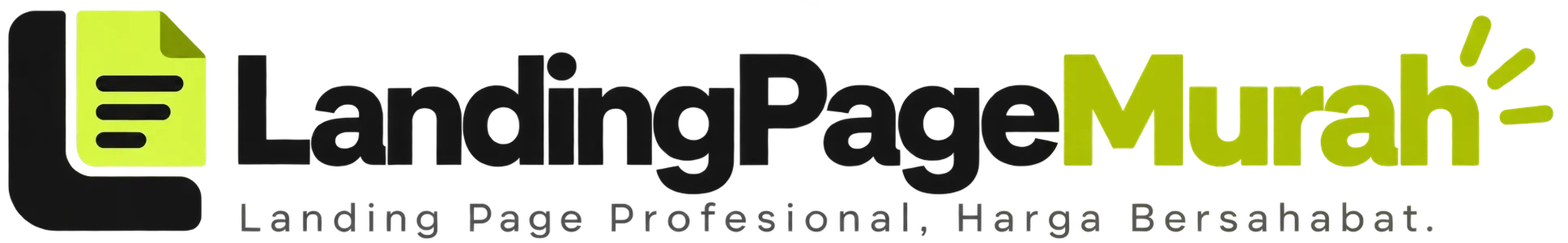 Logo Landing Page Murah